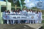 Alunos de Enfermagem e Fisioterapia da FACAR participam de Ação no Hemose