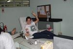 Doação de sangue e cadastramento para doação de medula Hemose