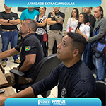 Turma do 10.&ordm; per&iacute;odo da Faculdade de Aracaju - FACAR, Visita Unidade de Central de Monitora&ccedil;&atilde;o Eletr&ocirc;nico