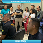 Turma do 10.&ordm; per&iacute;odo da Faculdade de Aracaju - FACAR, Visita Unidade de Central de Monitora&ccedil;&atilde;o Eletr&ocirc;nico