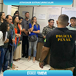 Turma do 10.&ordm; per&iacute;odo da Faculdade de Aracaju - FACAR, Visita Unidade de Central de Monitora&ccedil;&atilde;o Eletr&ocirc;nico